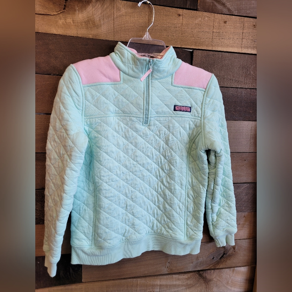 Vineyard Vines Pullover Zip Up - image 1